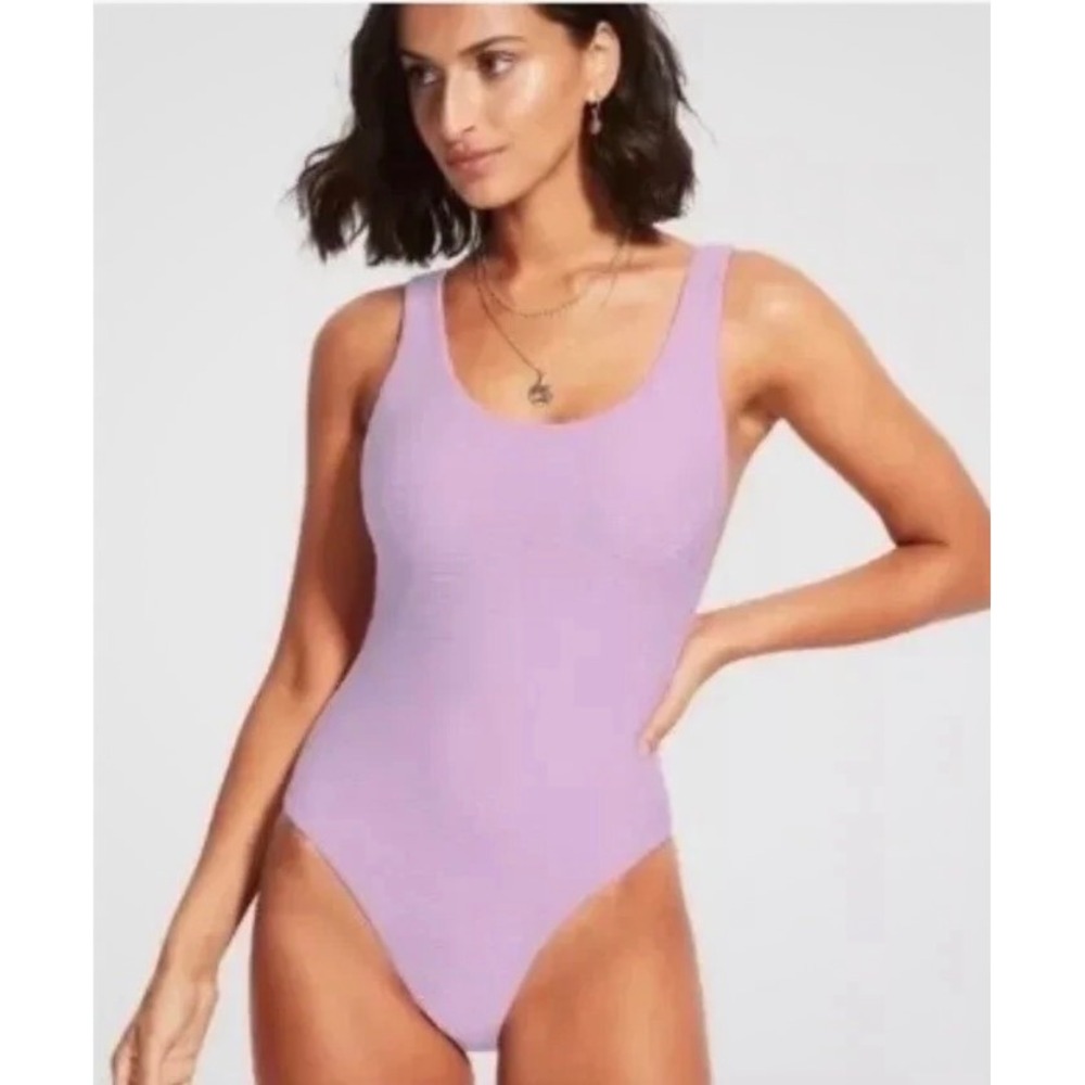 Andie women's Ibiza one piece swimsuit iris new medium tall